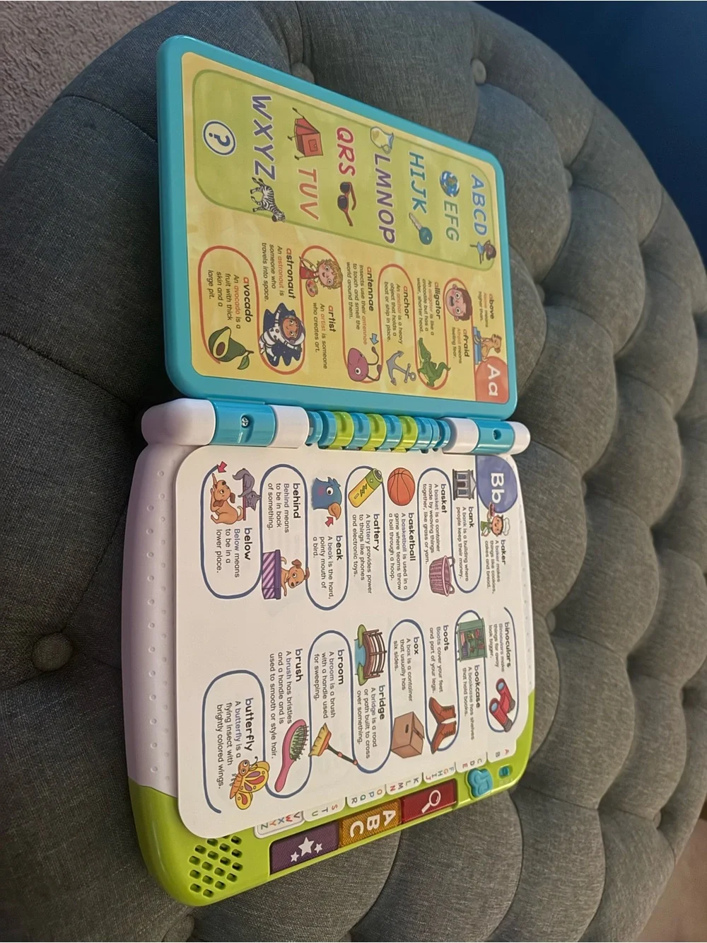 LeapFrog A to Z Learn With Me Dictionary - Blue & Green